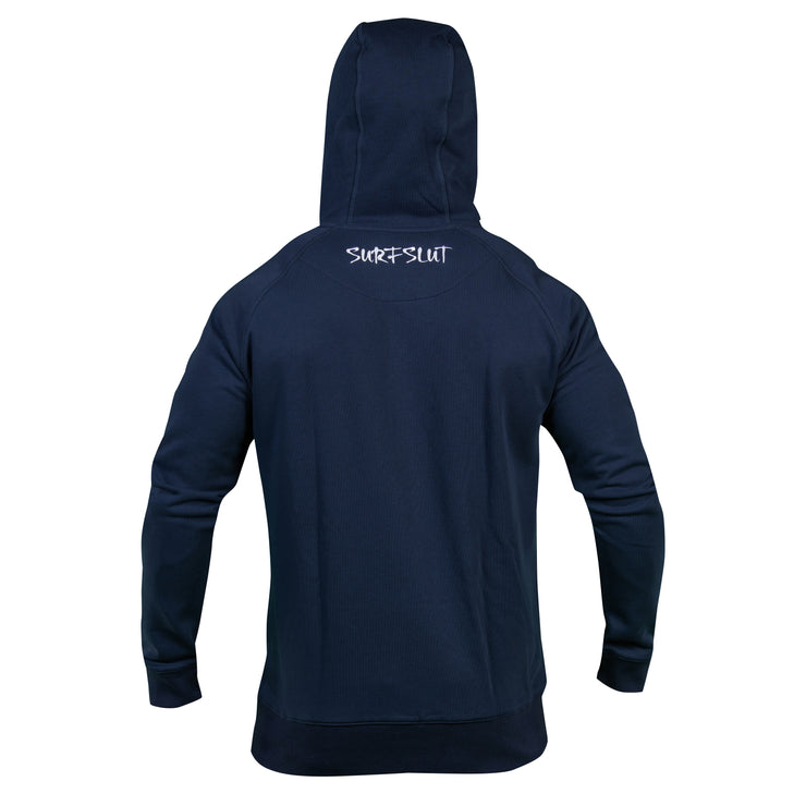 SS ZIP UP HOODIE - NAVY