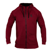 SS ZIP UP HOODIE - MAROON