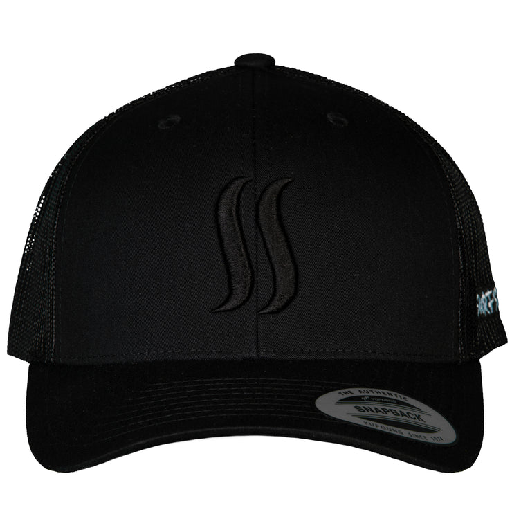 THE ORIGINAL SS TRUCKER - BLACK ON BLACK