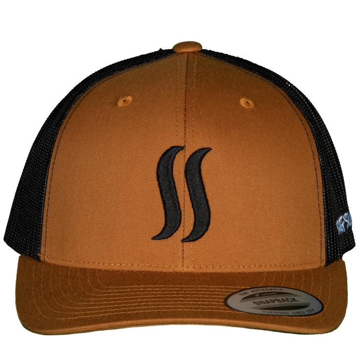 THE ORIGINAL SS TRUCKER – CARAMEL / BLACK