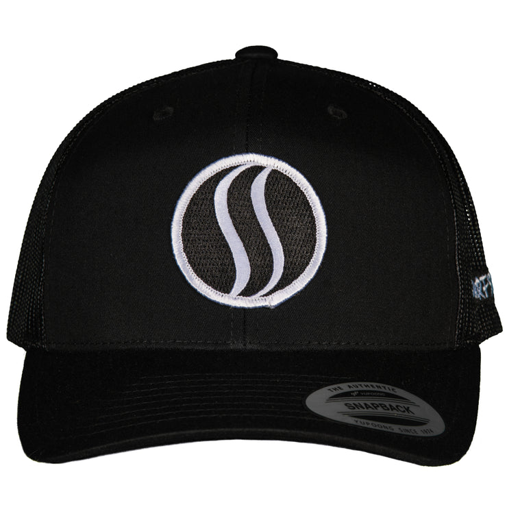 THE ORIGINAL - TRUCKER - BLACK-PATCH