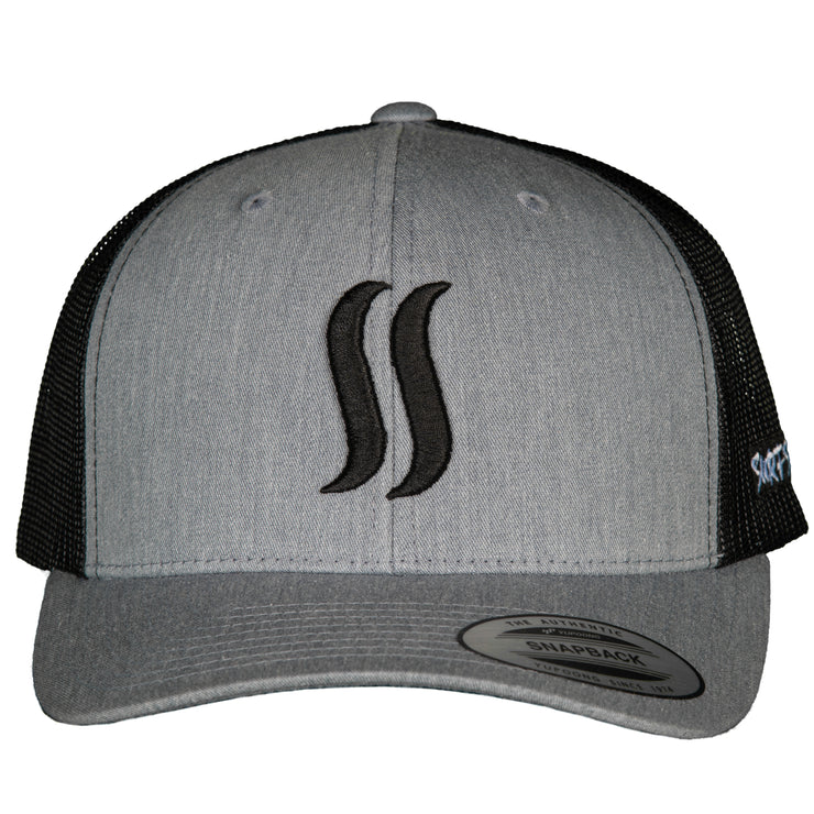 THE ORIGINAL SS TRUCKER – HEATHER / BLACK