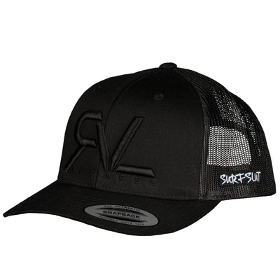 THE ORIGINAL RVL TRUCKER - BLACK/BLACK