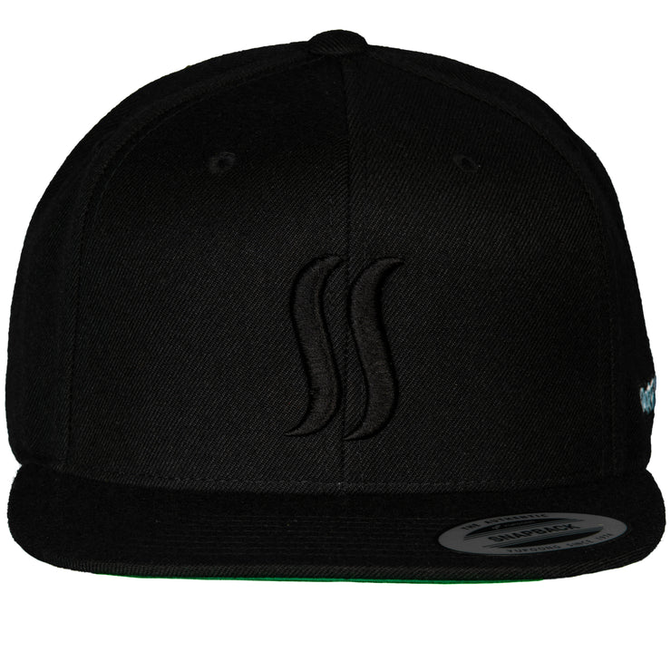 THE ORIGINAL SS SNAPBACK - BLACK ON BLACK