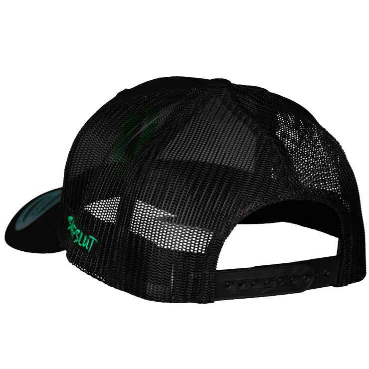 THE ORIGINAL SS  TRUCKER - AZUL ON BLACK